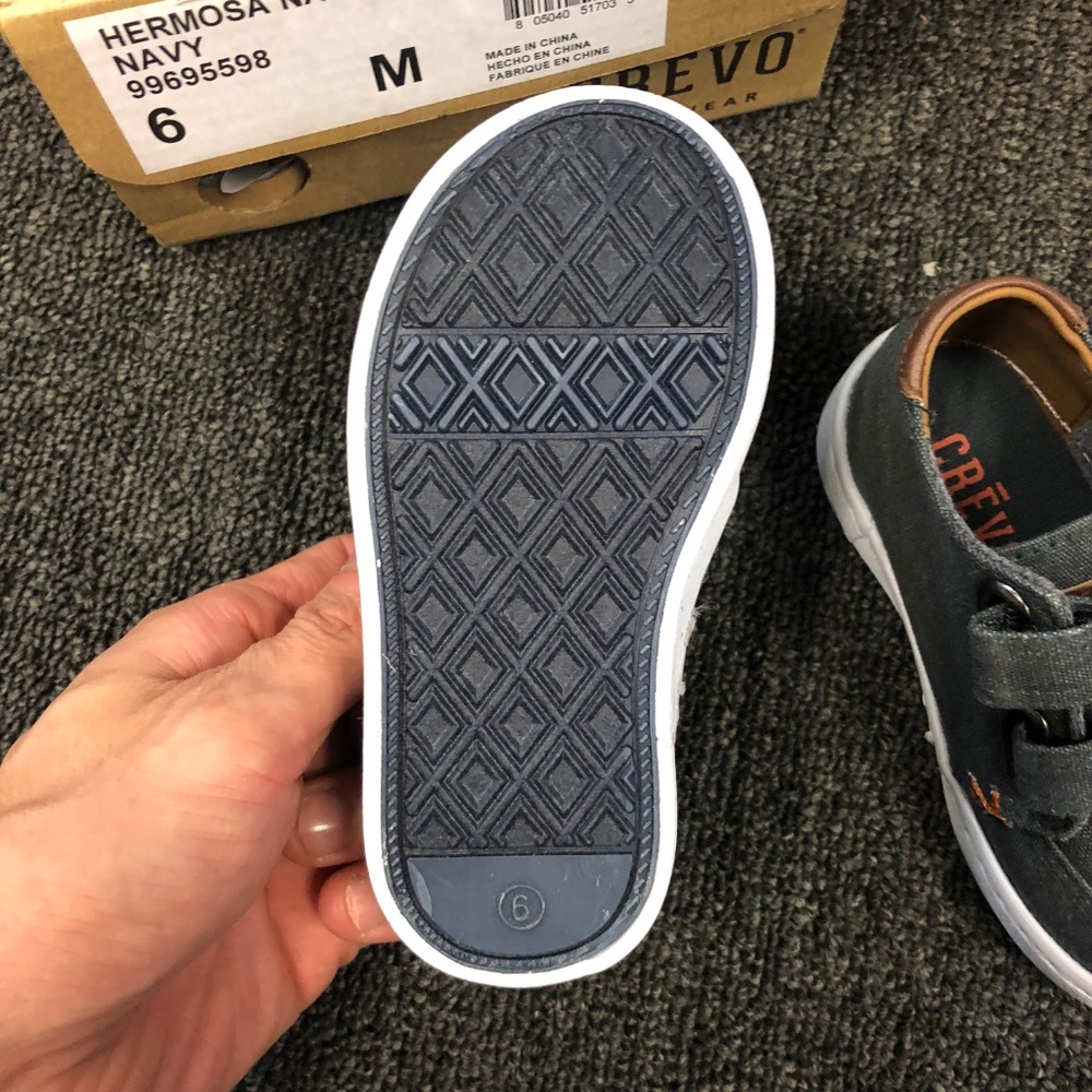 Crevo Footwear Hermosa Navy Infant - Picture 6 of 7